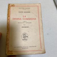 La divina commedia-Inferno- di Sapegno