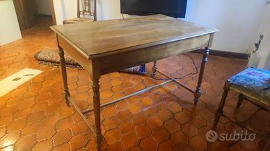 splendido tavolo scrivania noce