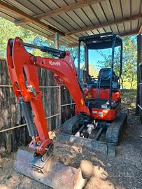 Miniescavatore usato KUBOTA U17.3