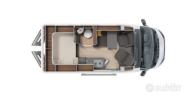 Laika Ecovip 540 Noleggio fiat