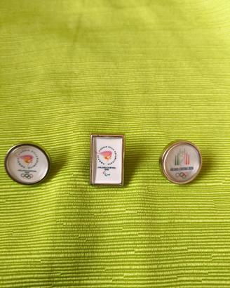 Set spille pin olimpiadi paralimp. Milano Cortina