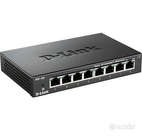 D-Link Des-108 Switch 8 Porte Ethernet LAN 10/100