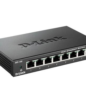 D-Link Des-108 Switch 8 Porte Ethernet LAN 10/100