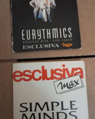 2 Mini CD MUSICALI 1991 EURYTHMICS SIMPLE MINDS