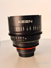 Samyang obiettivo xeen T1.5  24mm Canon EF