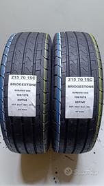 2 GOMME 215 70 15C BRIDGESTONE RIF4385