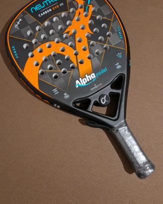 Racchetta da Padel AlphaPadel Neutron Power NUOVA