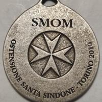 Medaglia SMOM ostensione Sindone 2010