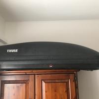Baule box tetto auto thule