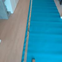 posa laminato con mobili 