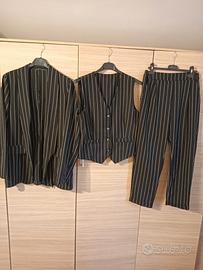 Set 3 pezzi vestito tailleur da donna