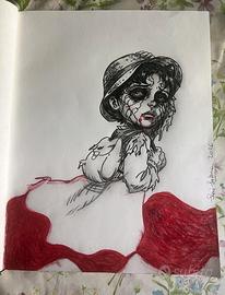 Disegno horror Heidi