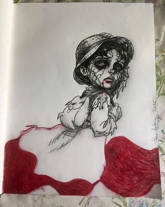 Disegno horror Heidi
