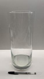 Vaso in vetro (cilindrico) come nuovo