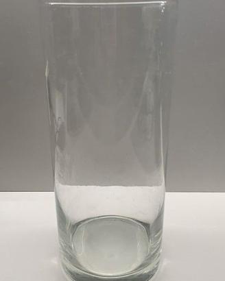 Vaso in vetro (cilindrico) come nuovo