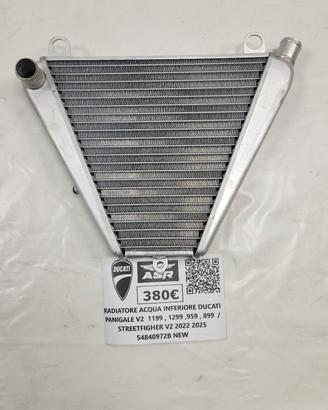 RADIATORE ACQUA INFERIORE DUCATI PANIGALE V2 2022 