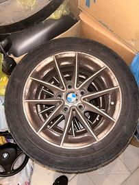 4 cerchi in lega bmw da 16 con gomme falken