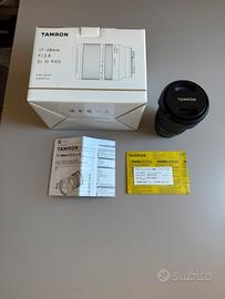Tamron 17-28 F/2.8 Sony E mount