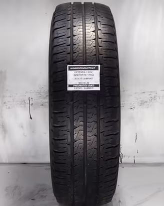 1 PNEUMATICO USATO 225/75R16 116Q AG CAMPING MICHE