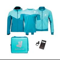 Kit Deliveroo bici completo – NUOVO, mai usato –