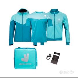 Kit Deliveroo bici completo – NUOVO, mai usato –