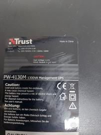 Gruppo di  continuità UPS Trust da 1300VA