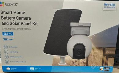 EZVIZ EB8 Kit 4G LTE Telecamera Esterno,