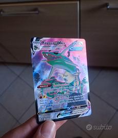 Carta Pokémon Rayquaza VMAX - Trainer Gallery (TG2
