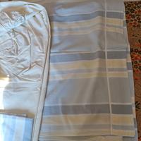 Set lenzuola letto singolo cotone