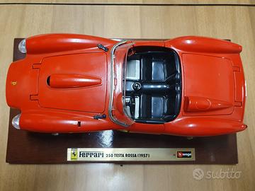 MODELLINO FERRARI 250 TESTA ROSSA - BURAGO