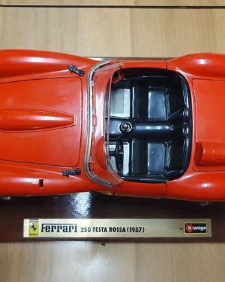 MODELLINO FERRARI 250 TESTA ROSSA - BURAGO