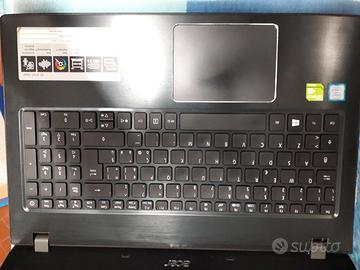 Notebook Acer aspire E15 Intel i5 senza Ram ne HD