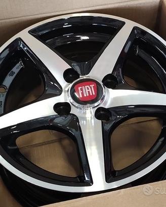 4 Cerchi In Lega NUOVI da 13 Per Fiat Autobianchi