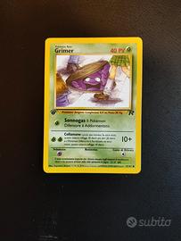 Pokémon Grimer Team Rocket Prima edizione ita nm