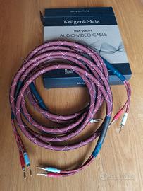 Cavi audio Kruger&Matz 3m