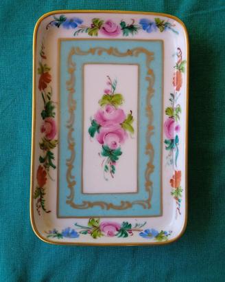 Piattino porcellana Limoges complemento d'arredo