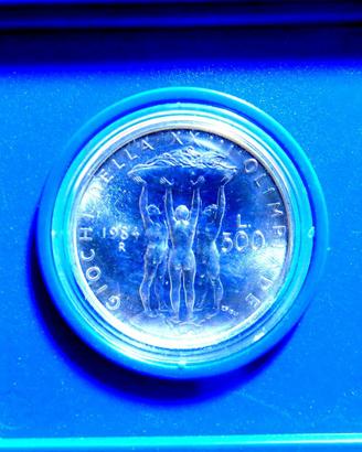 Moneta Argento 500 Lire 1984