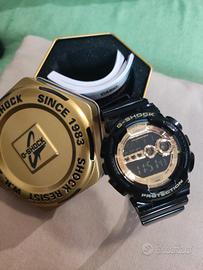 CASIO G-SHOCK GD-100-GB Black Gold