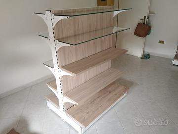 Mobile Bifacciale con 10 ripiani