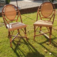 sedie in bambu' e rattan