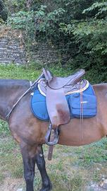 sottosella Burioni blu con tasche