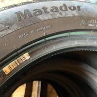 4 Gomme invernali Matador seminuove 225/50 R17
