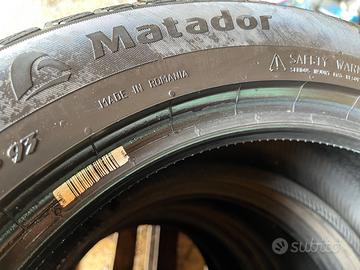 4 Gomme invernali Matador seminuove 225/50 R17