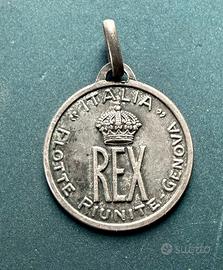 Medaglia Nave Rex in argento