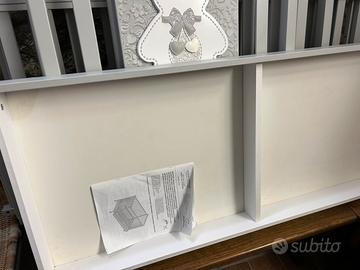 Lettino con materasso
