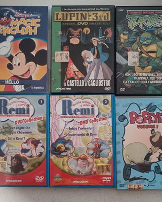 DVD ANIMAZIONE ED ALTRO