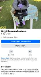 seggiolino auto isofix