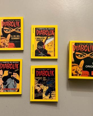 DIABOLIK cofanetto “Le Origini” Lo Scarabeo 4 vol