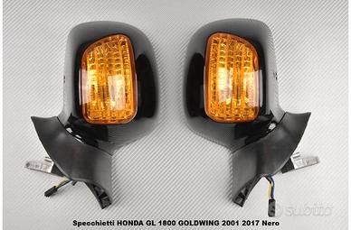 Specchietti HONDA GL 1800 GOLDWING 2001 2017 Nero
