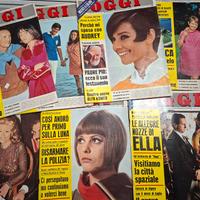 7 riviste Oggi anno 1969